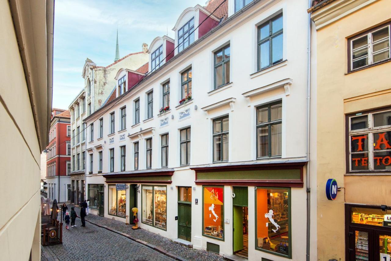 Langer House Apartment In Old Riga Exteriör bild